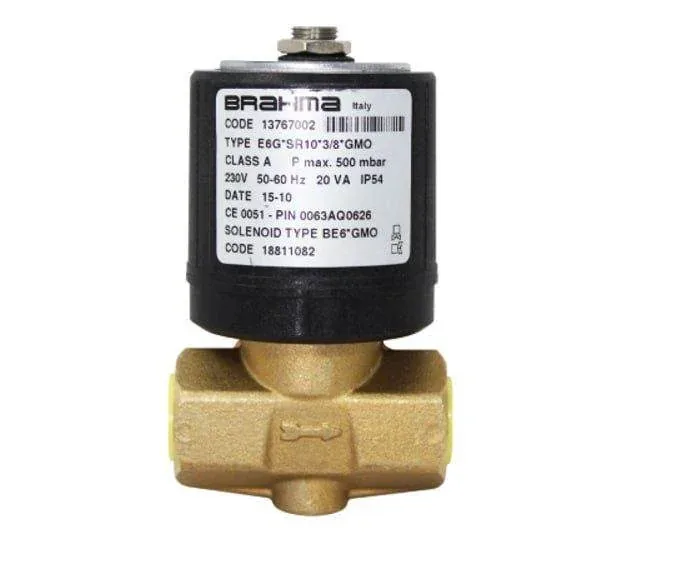 Brahma Solenoid Valve E6G*SR10*3/8*GMO &mdash; Solenoid Valves by Brahma, Type 13767002