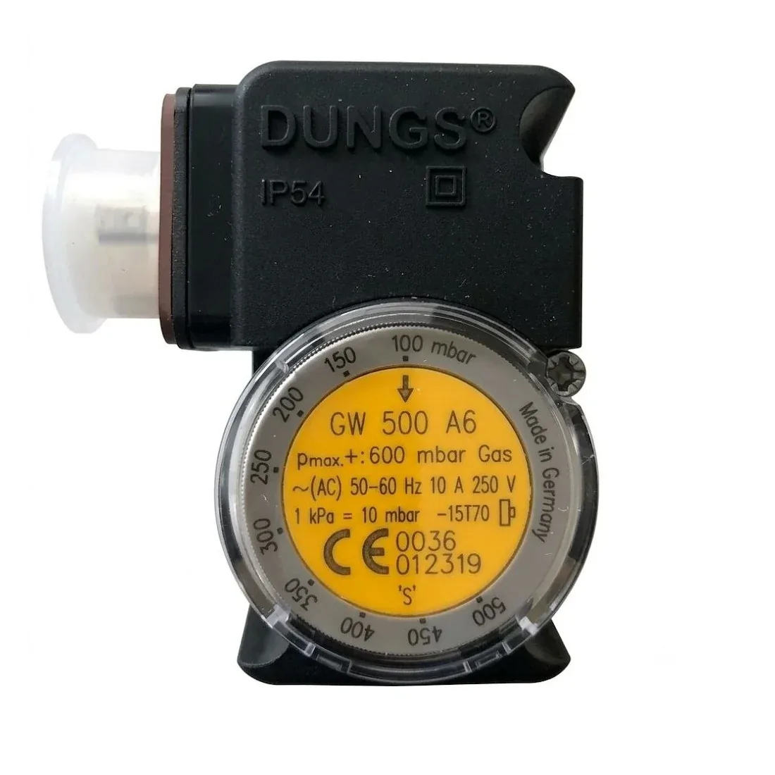 Dungs GW 500 A6 Gas Pressure Switch &mdash; Pressure Switches by Dungs, Type GW 500 A6