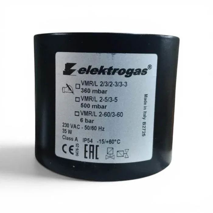 Elektrogas VMR/L Solenoid Coil &mdash; Solenoid Valves by Elektrogas, Type 1930.1313