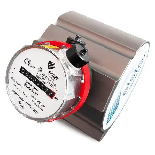 Honeywell Elster Quantometer QA100 80 Z I Turbine Gas Meter &mdash; Gas Flow Meters by Honeywell Elster, Type QA100 80 Z I