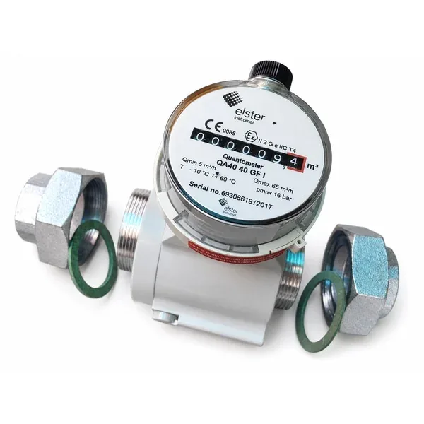 Honeywell Elster Quantometer QA40 Turbine Gas Meter (DN25 / DN40) &mdash; Gas Flow Meters by Honeywell Elster, Type QA40 40 GF I