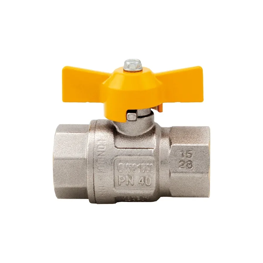 Ball Valve Butterfly T-Type — Manual Ball Valves by R.K. Instruments & Controls — zoomed view