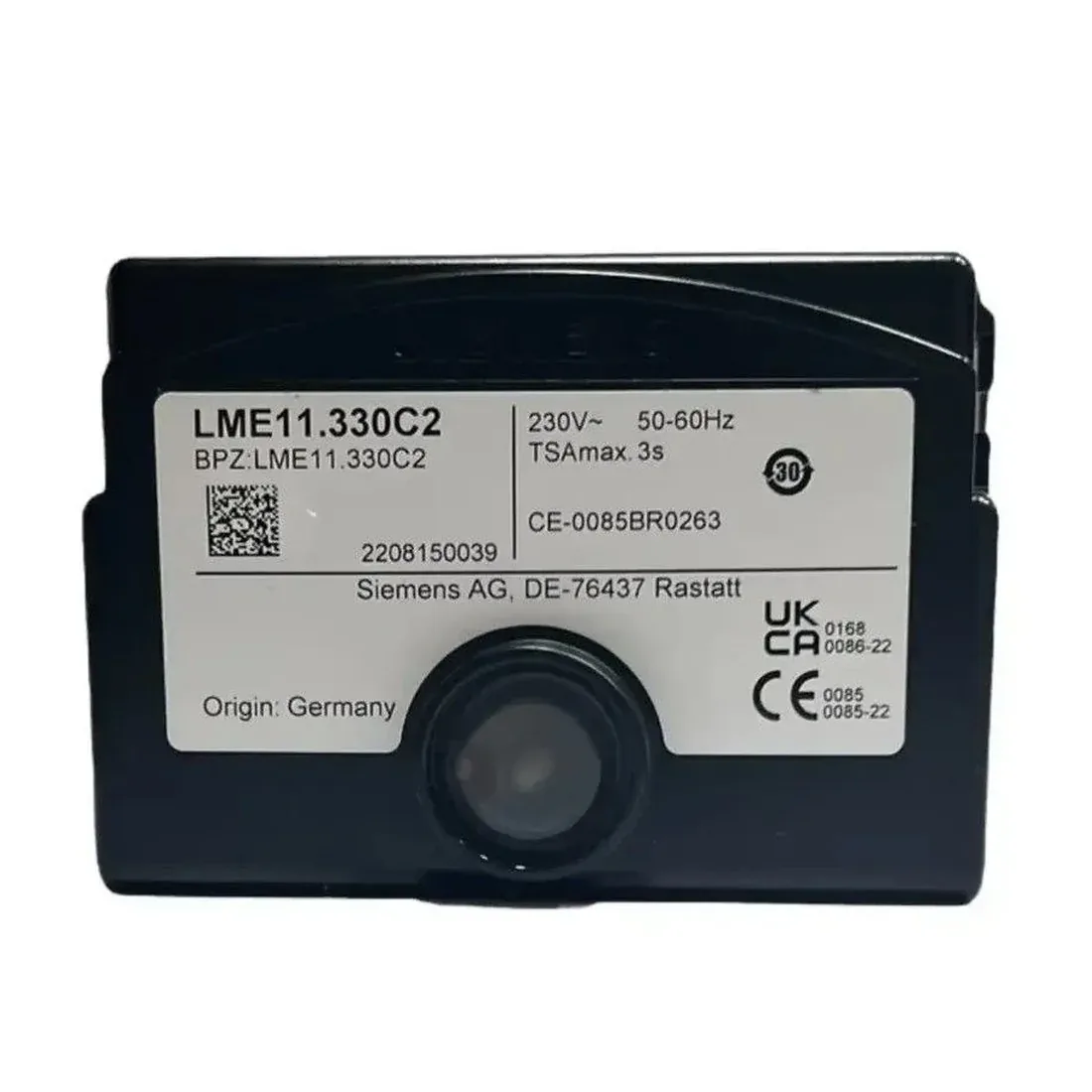 Siemens Burner Control LME11.330C2 &mdash; Flame Safeguard, supplied by R.K. Instruments & Controls, manufactured by Siemens AG, Type LME11.330C2