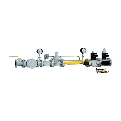 Honeywell Kromschröder Gas Pressure Control & Safety Train