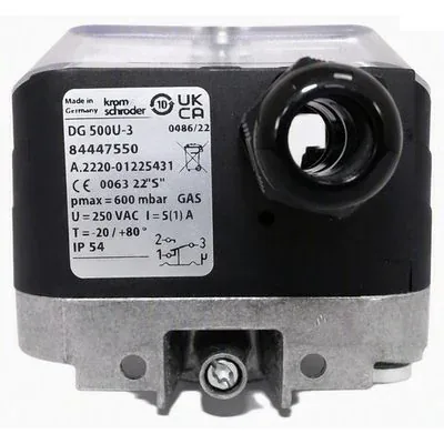 Honeywell Kromschröder DG 500U-3 Gas Pressure Switch